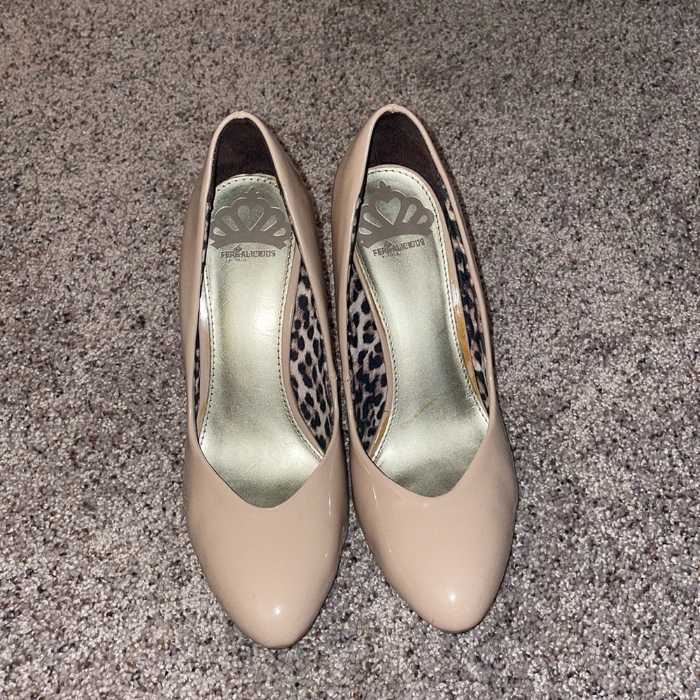 Fergalicious Nude Heels